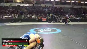 5A 182 lbs Semifinal - Ernie Byers, La Cueva vs Zander Doyle, Los Lunas