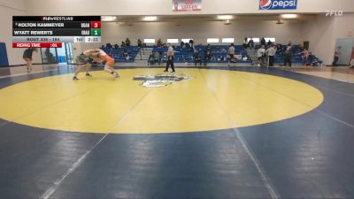 184 lbs Semifinal - Wyatt Rewerts, Embry-Riddle (Ariz.) vs Kolton Kammeyer, Doane