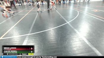 52-52 B Round 1 - Porter Riddell, NW Spartans Wrestling vs Brock Larson, Potlatch WC