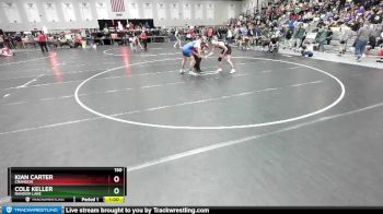 150 lbs Cons. Round 2 - Cole Keller, Random Lake vs Kian Carter, Crandon