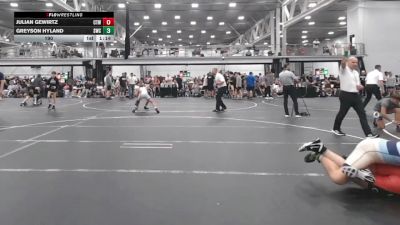 190 lbs Round 3 (6 Team) - Greyson Hyland, Seagulls WC vs Julian Gewirtz, CTWHALE