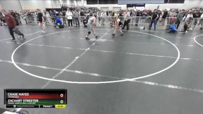 165 lbs Cons. Round 4 - Chase Mayes, Tennessee vs Zachary Streeter, Viking Wrestling Club (IA)