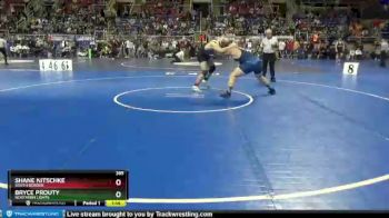 285 lbs Champ. Round 1 - Bryce Prouty, Northern Lights vs Shane Nitschke, South Border