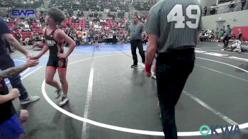 130 lbs Quarterfinal - Noah Groom, Claremore Wrestling Club vs Jensen Henderson, Beggs Youth Wrestling Program