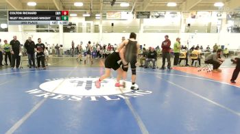 188 lbs 3rd Place - Colton Richard, Empire WC (NH) vs Riley Palmisciano-Wright, Killingly