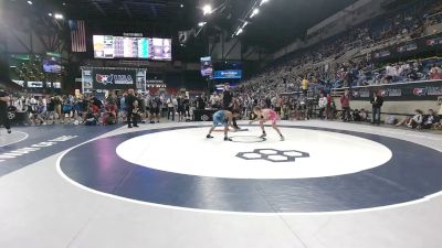 100 lbs Champ. Rd Of 128 - Dustin Woodruff, Ohio vs Angelo Cruz, California