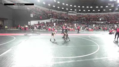 60 lbs Quarterfinal - Hattie Yeager, Cadott vs Desiree Aniceto, Fond Du Lac