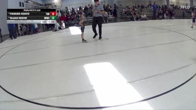 10 lbs 1st Place Match - Elijah Mohr, Wisner Rec Wrestling Club vs Parker Kohtz, The Best Wrestler