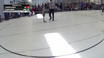 10 lbs 1st Place Match - Elijah Mohr, Wisner Rec Wrestling Club vs Parker Kohtz, The Best Wrestler