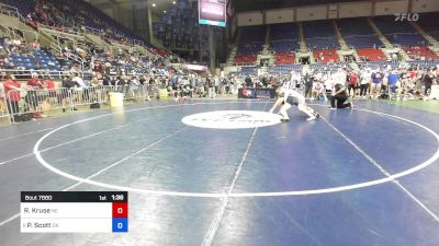 157 lbs Cons 16 #1 - Ryder Kruse, NE vs Preston Scott, OK