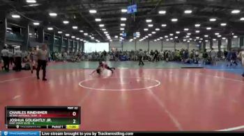 76 lbs Round 4 (6 Team) - Charles Rinehimer, NCWAY National Team vs Joshua Golightly Jr., East Coast Elite