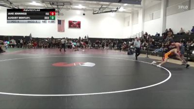 141 lbs Quarters & 1st Wb (16 Team) - Jake Jennings, Fresno City College vs August Bentley,, Skyline College
