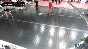 85 lbs Rr Rnd 4 - Judah Aguayo, Grove Takedown Club vs Random Edwards, Locust Grove Youth Wrestling