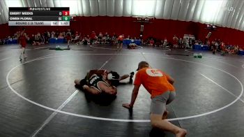 132 lbs Round 2 (8 Team) - Owen Floral, Grayslake Central vs Embry Meeks, Cambridge-Isanti Blue