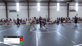 170 lbs Consolation - Darwin Hull, Ohana vs Kale Farrington, Omada Kitrinos