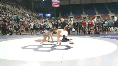 120 lbs Champ. Rd Of 128 - Beckett Loughren, Iowa vs Tyler Sage, Michigan