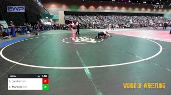 160 lbs Consi Of 16 #2 - Fabius Carrillo, TDWC vs Kaden Martinez, Sierra Sabers