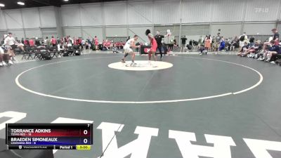 175 lbs Round 1 (16 Team) - Torrance Adkins, Texas Red vs Braeden Simoneaux, Louisiana Red