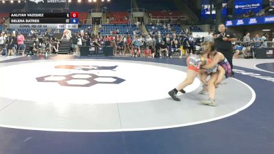 115 lbs Cons. Rd Of 64 - Aaliyah Vazquez, Illinois vs Selena Batres, Connecticut