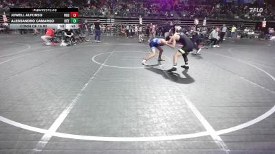 105 lbs Consi Of 16 #2 - Jowell Alfonso, Pride WC vs Alessandro Camargo, Bitetto Trained Wrestling