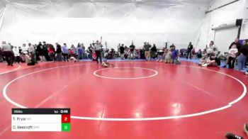 65 lbs Quarterfinal - Tristan Pryor, Mt. Pleasant vs Coleman Beecroft, Spring Grove