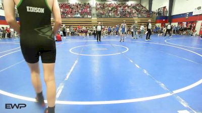 106 lbs Round Of 16 - Rowdy Ash, Sand Springs JH (SS) vs Salem Franklin, Edison Eagles