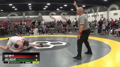 209 lbs Round 2 (8 Team) - Levi Bills, POWA vs Wes Wolke, Untouchables