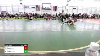 120 lbs Consi Of 16 #2 - Gus Shaw, Wolves Wrestling vs Ricardo Valdez, Gremlins