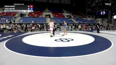 190 lbs Cons. Sub-rd Of 32 - Brian Haran, CA vs Hugh Meyer, ND
