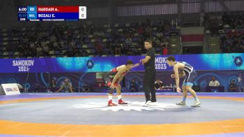 57 kg Repechage - Arshia Haddadi, Iran vs Esad Bozali, Bulgaria