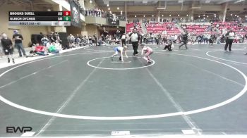 67 lbs Cons. Round 3 - Brooks Duell, NE Colorado Elite vs Ulrich Dyches, Bartlesville