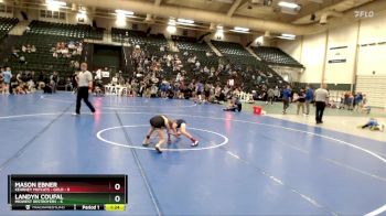 65 lbs Round 1 (8 Team) - Landyn Coufal, Midwest Destroyers vs Mason Ebner, Kearney Matcats - Gold