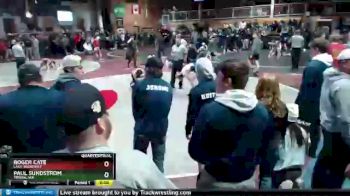 106 lbs Quarterfinal - Roger Cate, Lake Roosevelt vs Paul Sundstrom, Timberlake