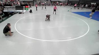 63-67 lbs Champ. Round 1 - Damien Elston, Unattached vs Kash Heinbaugh, Cumberland Youth Wrestling