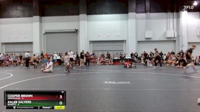 57 lbs Finals (2 Team) - Kaleb Salyers, Bandits vs Cooper Brown, Grindhouse