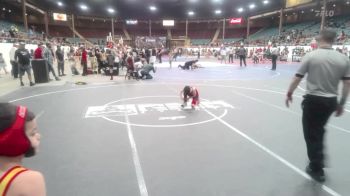 62 lbs Rr Rnd 5 - Stetson Morales, Blackcat Wrestling Club vs Liam Banta, New Mexico Punishers