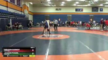 197 lbs Quarterfinal - Sheldon Earnest, Carthage vs Jackson Punzel, Wheaton