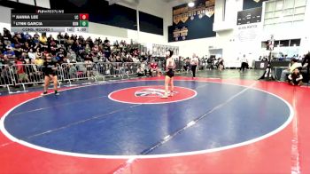 115 lbs Cons. Round 1 - Jianna Lee, La Canada vs Lynn Garcia, Bonita