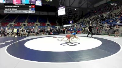 125 lbs Cons. Sub-rd Of 64 - Marlie Stremick, ND vs Jolee Thomas, OK