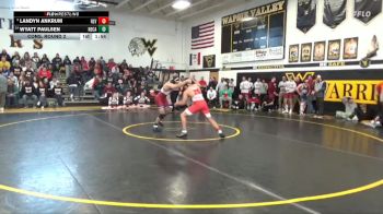 150 lbs Cons. Round 2 - Wyatt Paulsen, Newman Catholic vs Landyn Ankrum, HLV, Victor