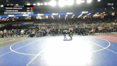 165 2A Champ. Round 1 - Michael Hernandez, Charlotte Hs vs ADONIS SEVERE, North Miami