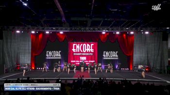 Nor Cal Elite All-Stars- Sacramento - THOR [2025 L4 Senior Coed - Small Day 3] 2025 Encore Grand Nationals