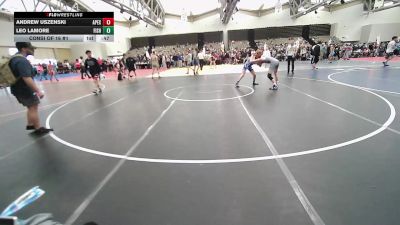 110-I lbs Consi Of 16 #1 - Andrew Uszenski, Apex vs Leo Lamore, Fisheye