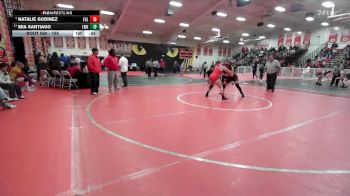 155 lbs Cons. Round 4 - Natalie Godinez, Fullerton vs Mia Santiago, Lawndale
