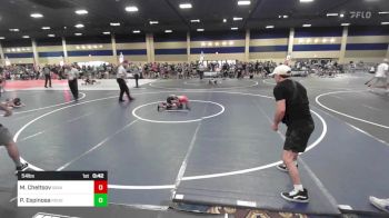 54 lbs Semifinal - Miron Cheltsov, Savage House WC vs Philip Espinosa, Rough House