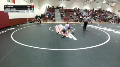 113 lbs Cons. Semi - Logan Bacon, Shoshoni vs Eli Poitra, Campbell County