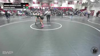 125 lbs Cons. Round 2 - Dannyka Smith, Willits vs Miranda Navarette Flores, Los Banos