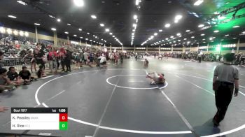 83 lbs Round Of 16 - Karver Peasley, Omak Wrecking Crew Wrestling vs Hogan Rice, St.charles