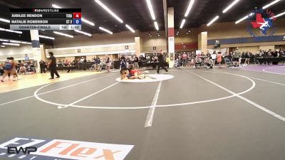 140 lbs Quarterfinal - Jordyn Parker, Best Trained Wrestling vs Kaelyn Reynolds, Righteous Wrestling Club