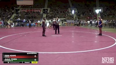 113 lbs Quarterfinal - John Adams, Auburn vs Jaalil Cohen, Enterprise HS